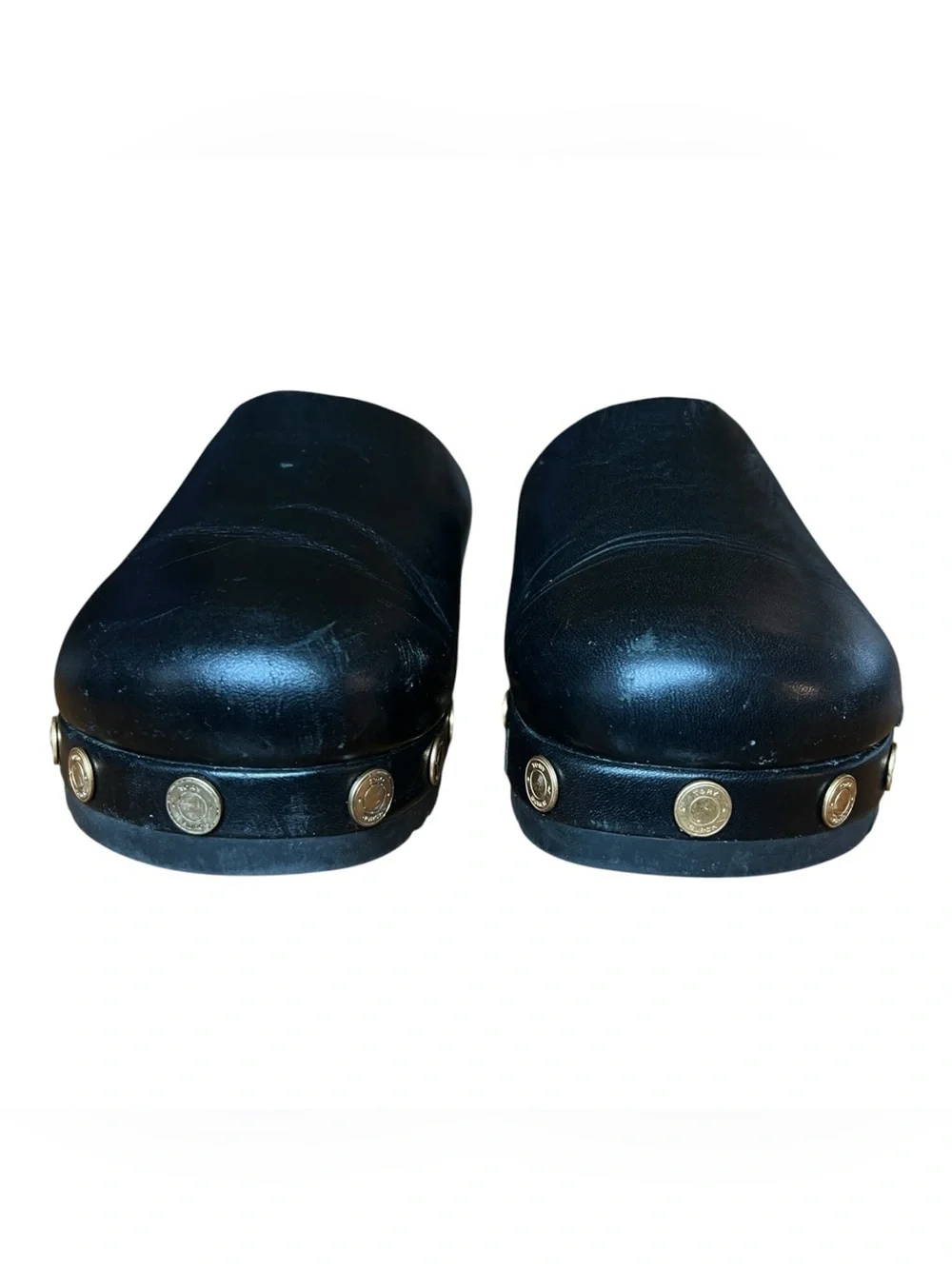 Tory Burch Leather Coin Studded Mule